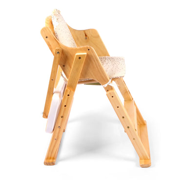 Wooden High Chair With tray for Baby and toddlers